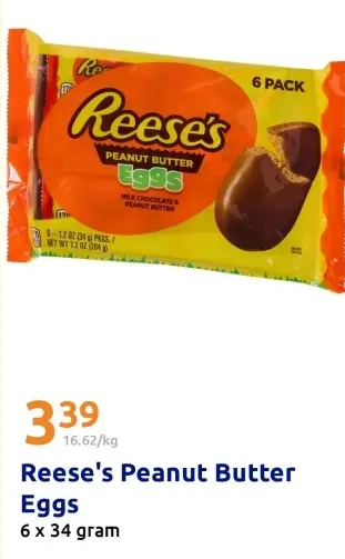 Promotie: Reese's Peanut Butter Eggs