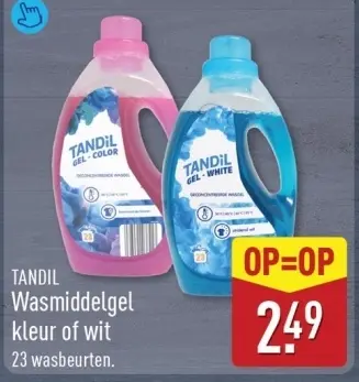 Aanbieding: Wasmiddelgel kleur of wit