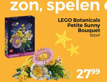Aanbieding: LEGO Botanicals Petite Sunny Bouquet
