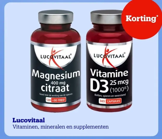 Aanbieding: Magnesium citraat & Vitamine D3