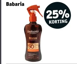 Promotie: Babaria Sun Lovers Bronze Fotoprotector SPF 50