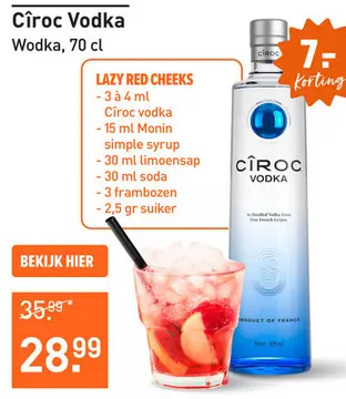 Aanbieding: Cîroc Vodka