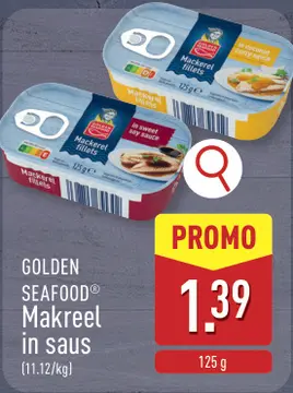 Aanbieding: Makreel in saus