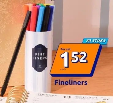 Aanbieding: Fineliners
