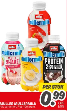 Aanbieding: Müller Müllermilk
