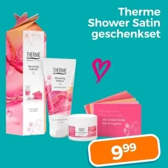 Aanbieding: Shower Satin geschenkset