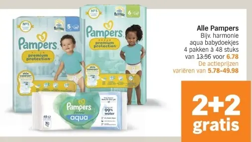 Aanbieding: Alle pampers