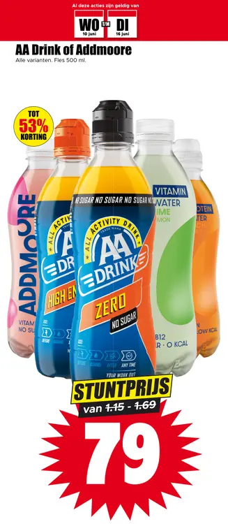 Aanbieding: AA Drink of Addmoore
