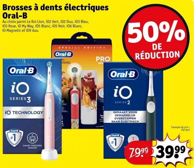 Offre: Brosses à dents électriques