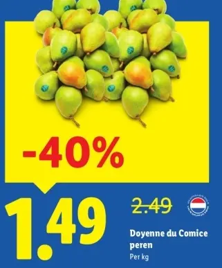 Aanbieding: Doyenne du Comice peren