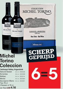 Aanbieding: Michel Torino Coleccion