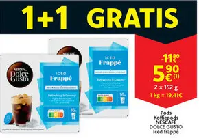 Offre: Pods / Koffiepods