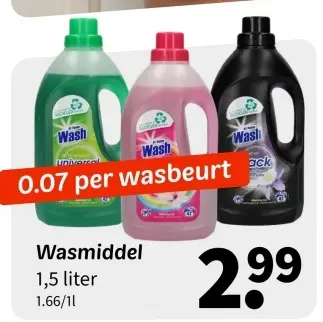 Aanbieding: Wasmiddel