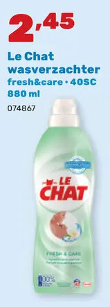 Promotie: wasverzachter