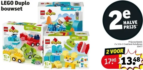 Promotie: Duplo bouwset