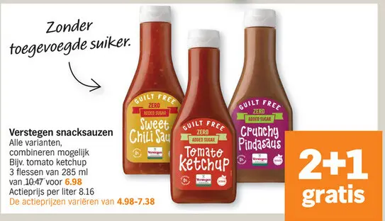 Offre: Verstegen snacksauzen