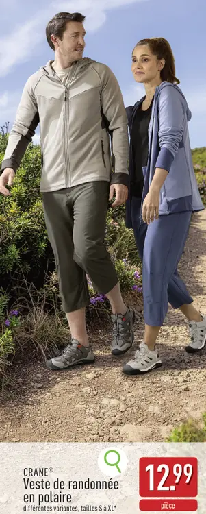 Offre: Veste de randonnée en polaire