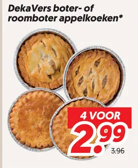 Boter- of roomboter appelkoeken