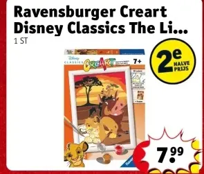 Promotie: Creart Disney Classics The Lion King