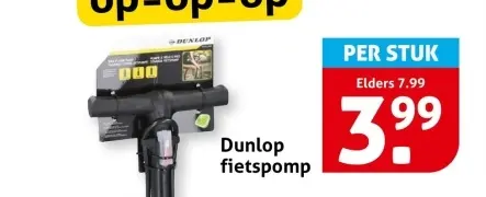 Aanbieding: Dunlop fietspomp