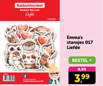 Aanbieding: Emma's Die cuts Liefde