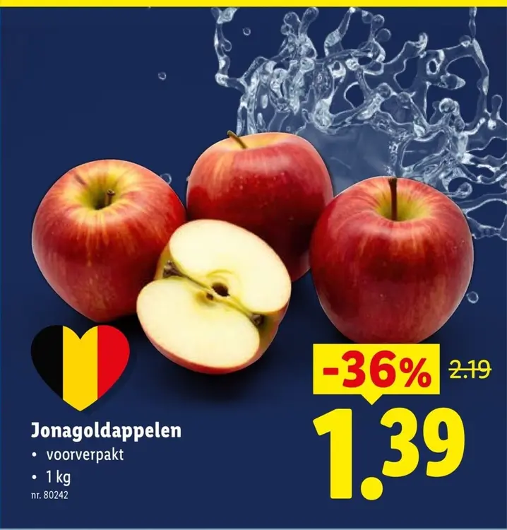 Promotie: Jonagoldappelen