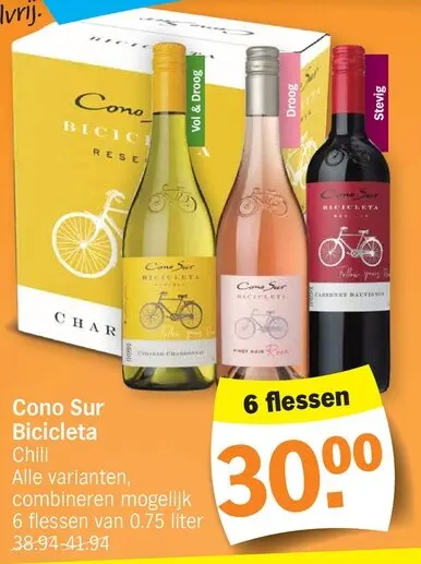 Promotie: Cono Sur Bicicleta