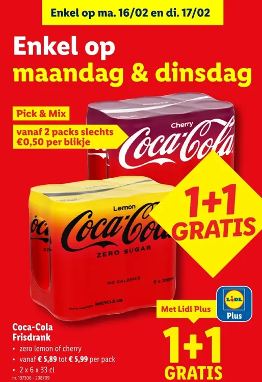 Promotie: Frisdrank