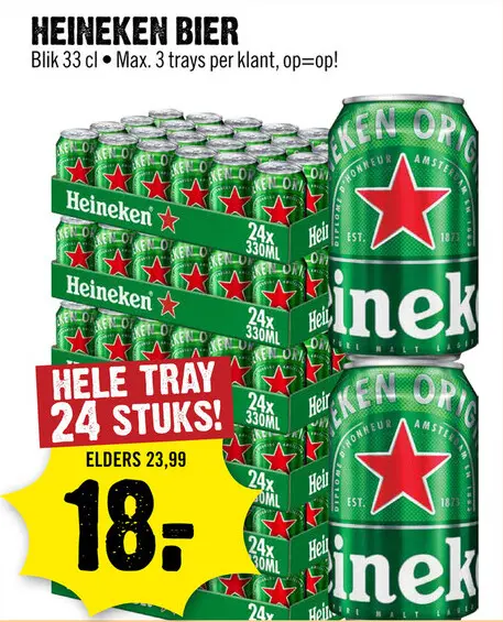 Aanbieding: Heineken bier