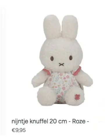 Aanbieding: nijntje knuffel