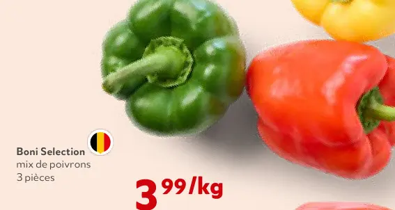 Offre: Mix de poivrons