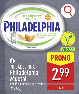 Offre: Philadelphia végétal