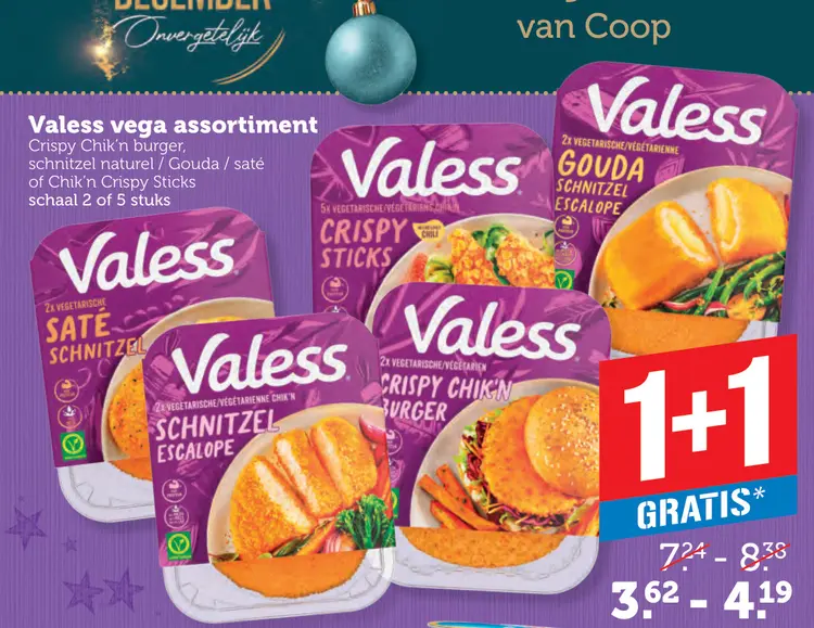 Aanbieding: Valess vega assortiment