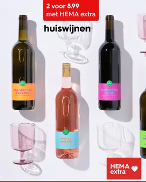 Aanbieding: huiswijnen