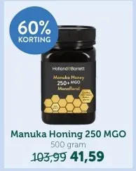 Aanbieding: Manuka Honing 250 MGO