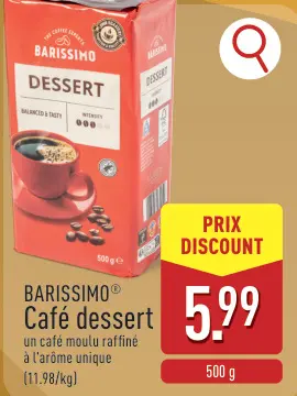 Offre: Café dessert
