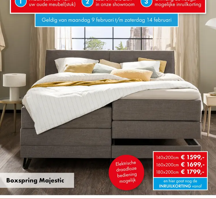 Aanbieding: Majestic boxspring