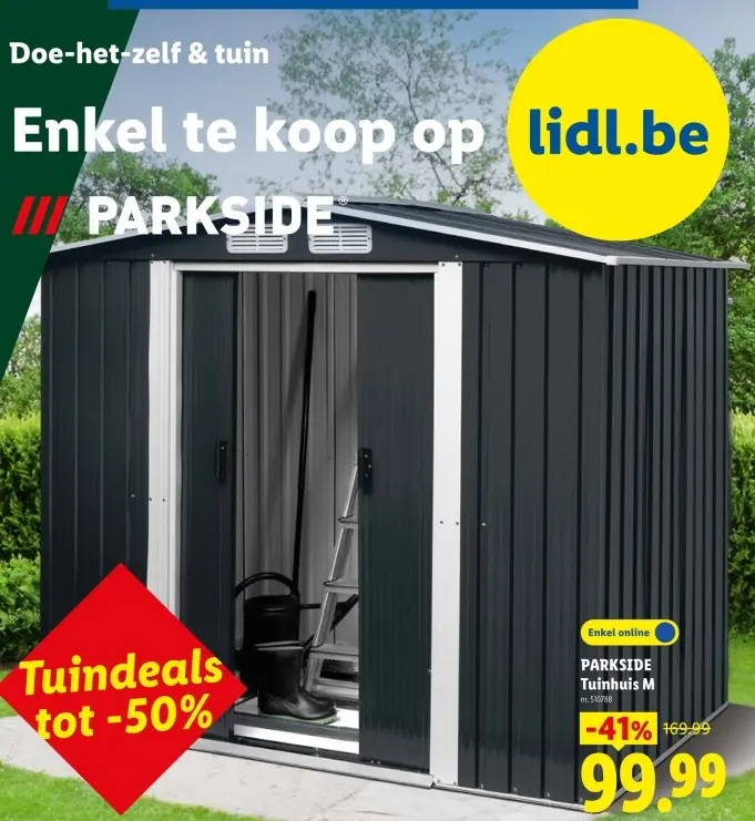 Promotie: Tuinhuis M