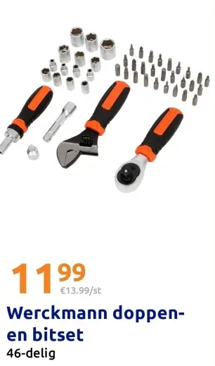 Aanbieding: Werckmann doppen- en bitset