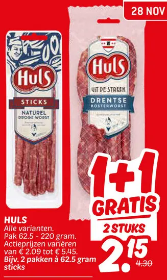 Aanbieding: Huls