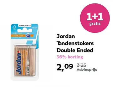 Aanbieding: ordan Tandenstokers Double Ended