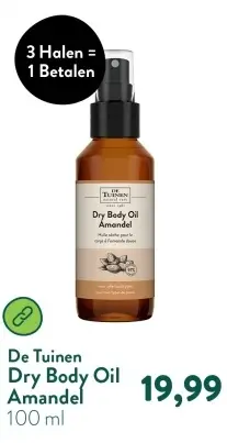 Aanbieding: Dry Body Oil Amandel