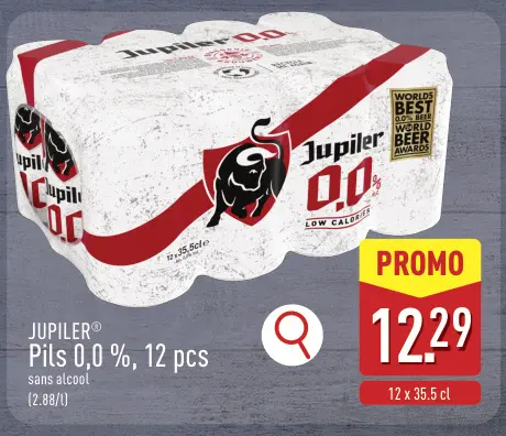 Offre: JUPILER Pils 0,0 %