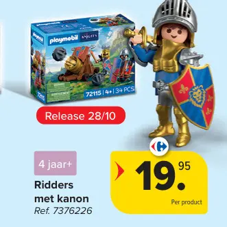 Promotie: Ridders met kanon