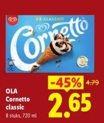 Aanbieding: Cornetto classic