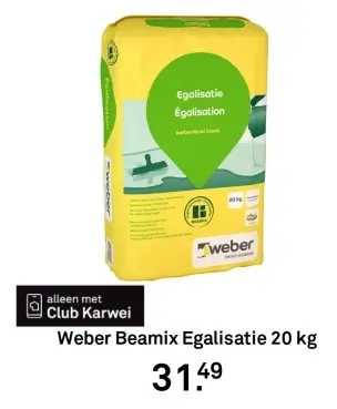 Aanbieding: Beamix Egalisatie 20 kg