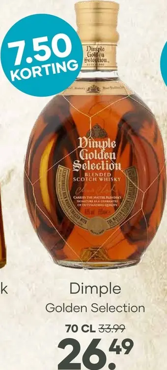 Aanbieding: Dimple Golden Selection