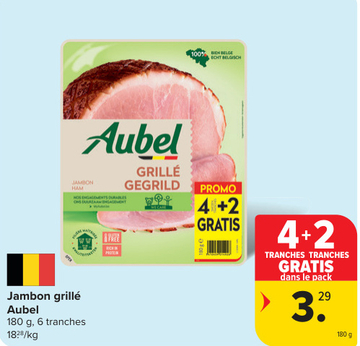 Offre: Jambon grillé Aubel