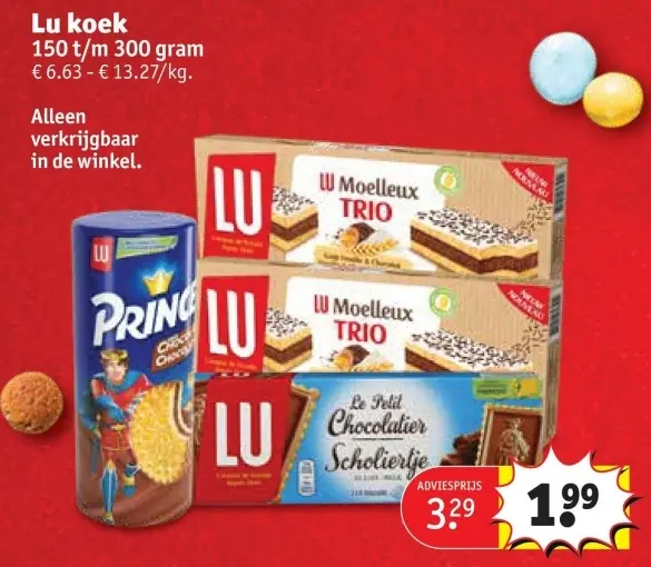 Aanbieding: Lu koek