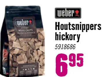 Aanbieding: WEBER® Houtsnippers Hickory 700 gr